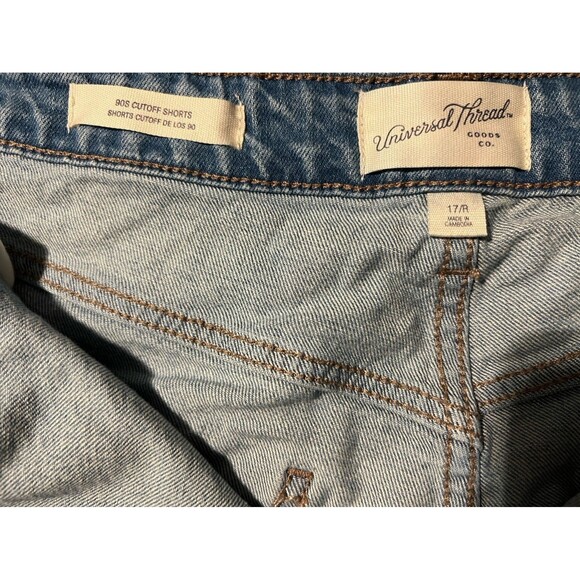 Like New Denim Shorts -Size 17R / XL - Picture 4 of 6